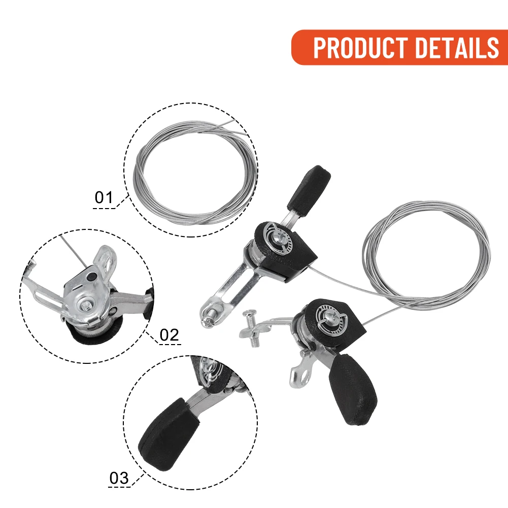 1 Pair Bike Thumb Shifters Shifter Levers Bicycle Derailleur Bike Mountain Bike Thumb-tap Hot Sale Practical Durable
1 Pair Bike Thumb Shifters Shifter Levers Bicycle Derailleur Bike Mountain Bike Thumb-tap Hot Sale Practical Durable