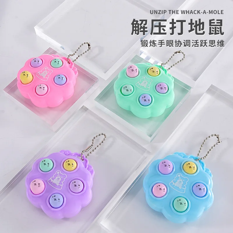 Cute Creative Bag Fingertip Decompression Toy Mini Palm Groundhog Toy Decompressed Key Chain Cartoon Creative Gift
Cute Creative Bag Fingertip Decompression Toy Mini Palm Groundhog Toy Decompressed Key Chain Cartoon Creative Gift