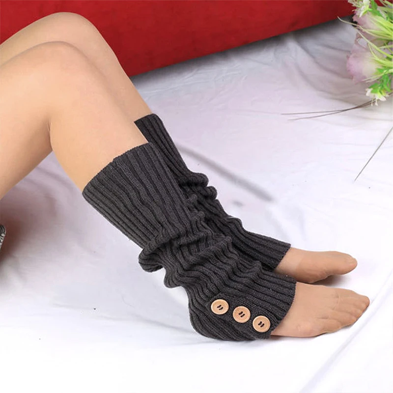 Womens Knitted Leg Warmers Knee Sleeve Socks Socks Cover Cable Knit Knitted Fashion Crochet Button Boot Cuffs Long Warm Winter
Womens Knitted Leg Warmers Knee Sleeve Socks Socks Cover Cable Knit Knitted Fashion Crochet Button Boot Cuffs Long Warm Winter