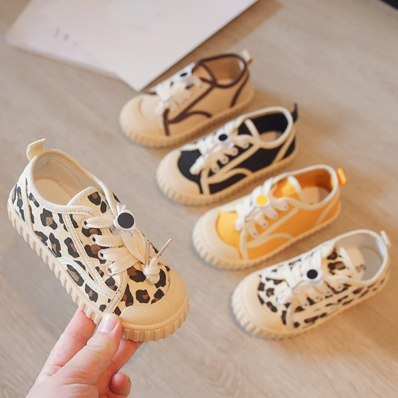 Leopard Baby Boys Girls Casual Shoes Bordered Breathable Sport Sneakers For Children Non Slip Soft Toddler Kids Canvas Shoes
Leopard Baby Boys Girls Casual Shoes Bordered Breathable Sport Sneakers For Children Non Slip Soft Toddler Kids Canvas Shoes