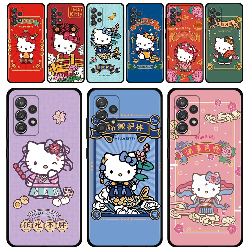 Hello Kitty Cat Phone Case For Samsung Galaxy A12 A52 A51 A32 A21s A71 A02s for Samsung A22 A72 A52s A31 A41 A03 A13 A02 Cover
Hello Kitty Cat Phone Case For Samsung Galaxy A12 A52 A51 A32 A21s A71 A02s for Samsung A22 A72 A52s A31 A41 A03 A13 A02 Cover