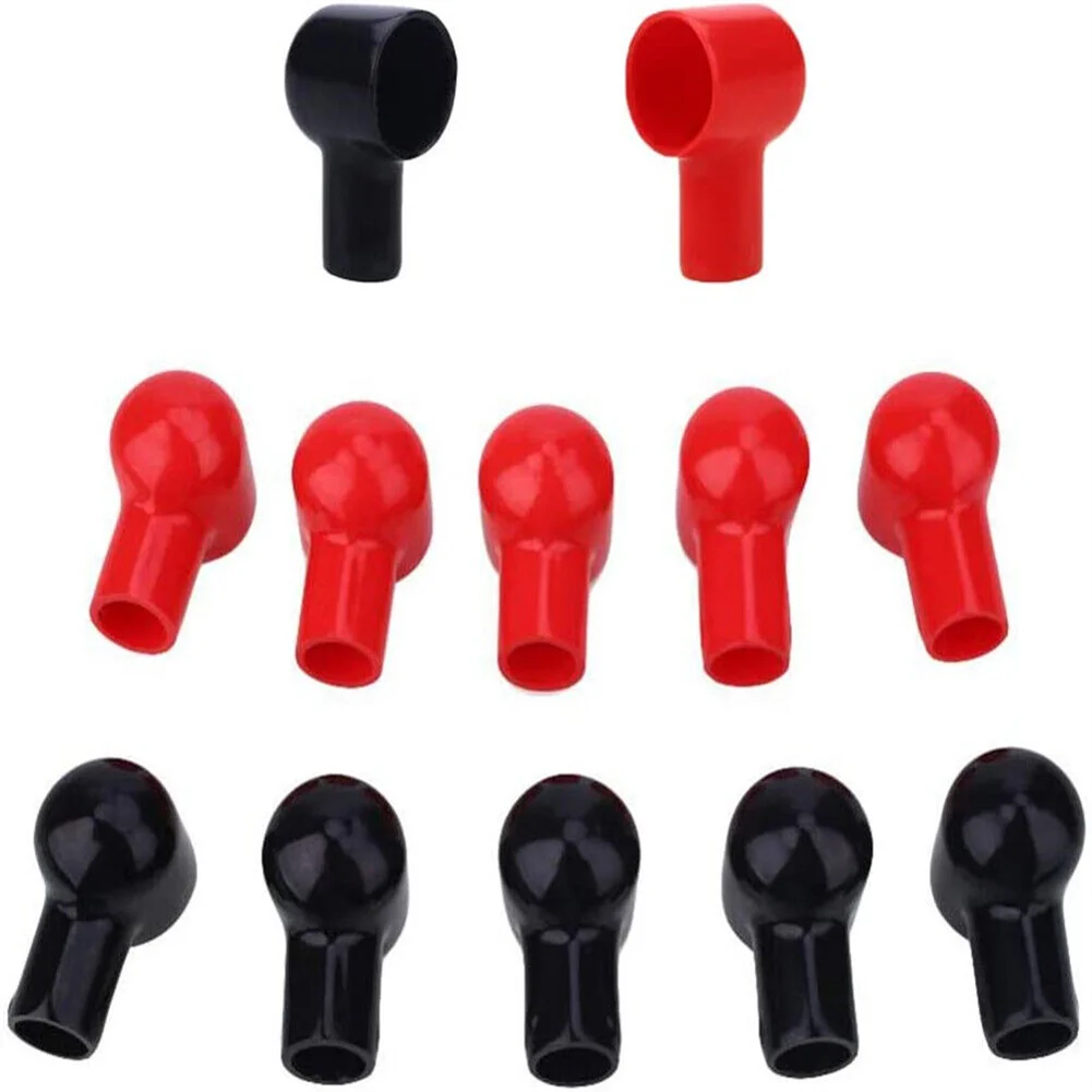 20pcs Battery Terminal Boots Covers Insulating Protector Cable Lug Caps Insulating Covers Replacement Tools Red/Black 12x20mm
20pcs Battery Terminal Boots Covers Insulating Protector Cable Lug Caps Insulating Covers Replacement Tools Red/Black 12x20mm