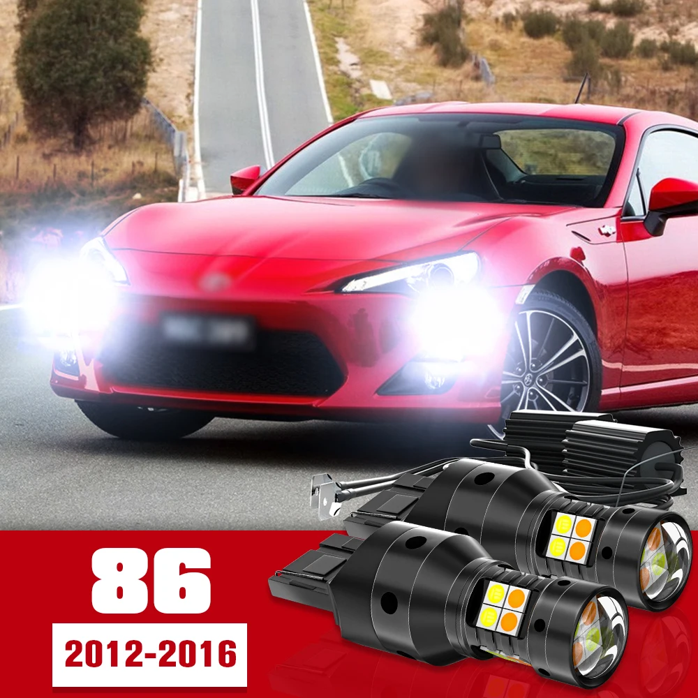 2pcs Dual Mode Turn Signal+Daytime Running Light Accessories LED DRL For Toyota 86 2012-2016 2013 2014 2015
2pcs Dual Mode Turn Signal+Daytime Running Light Accessories LED DRL For Toyota 86 2012-2016 2013 2014 2015