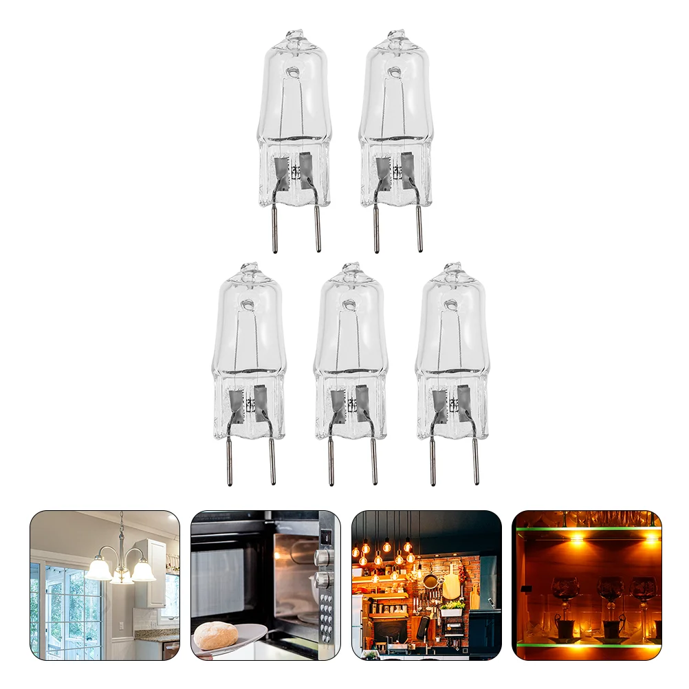 5Pcs G8 Halogen Bulb Bulbs 120V 20W Halogen House Hold Light Bulb Range Hood Lights Chandeliers Light Bulbs Microwave Ovenrange
5Pcs G8 Halogen Bulb Bulbs 120V 20W Halogen House Hold Light Bulb Range Hood Lights Chandeliers Light Bulbs Microwave Ovenrange