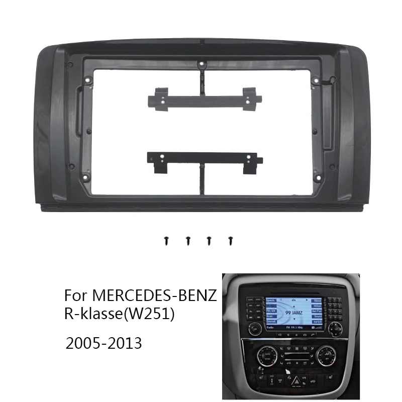 Android Car Radio Frame Kit For MERCEDES-BENZ R-klasse(W251) 2005-2013 Head Unit Fascia Auto Stereo Dash Panel Bezel Faceplate
Android Car Radio Frame Kit For MERCEDES-BENZ R-klasse(W251) 2005-2013 Head Unit Fascia Auto Stereo Dash Panel Bezel Faceplate
