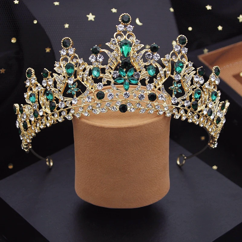 Wedding Hair Tiara Crystal Bridal Tiara Crown Gold Color Diadem Veil Tiaras Wedding Hair Accessories Headpieces Head Jewelry
Wedding Hair Tiara Crystal Bridal Tiara Crown Gold Color Diadem Veil Tiaras Wedding Hair Accessories Headpieces Head Jewelry