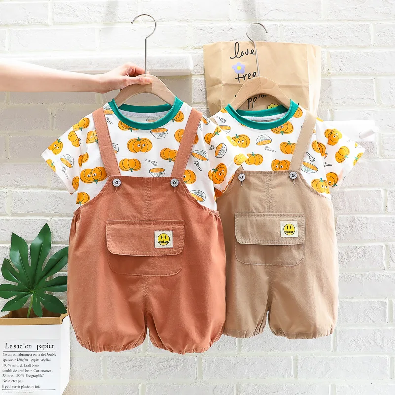 Летний костюм для мальчиков, новинка 2022, модные корейские брюки на подтяжках с коротким рукавом, костюм из двух предметов, модная детская од...
Летний костюм для мальчиков, новинка 2022, модные корейские брюки на подтяжках с коротким рукавом, костюм из двух предметов, модная детская од...