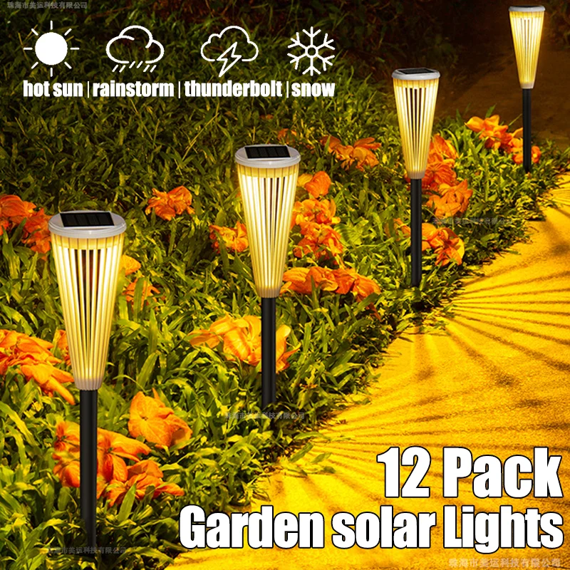 Solar Lights Outdoor Garden LED Lamps Waterproof For Lawns Landscape Path Yard Backyard Lightings Patio Gardening Pathway Decors
Solar Lights Outdoor Garden LED Lamps Waterproof For Lawns Landscape Path Yard Backyard Lightings Patio Gardening Pathway Decors