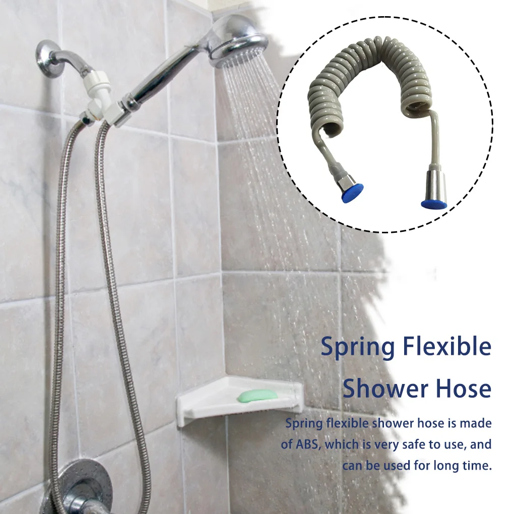 Spring Flexible Shower Nozzle Hose Stretchable Household Hotel Bathroom Sprayer Sprinkler Tube Water Plumbing
Spring Flexible Shower Nozzle Hose Stretchable Household Hotel Bathroom Sprayer Sprinkler Tube Water Plumbing
