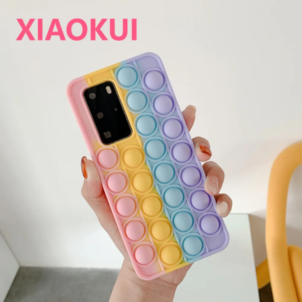

3D Push Soft Case For Xiaomi Redmi Poco X2 X3 M2 M3 F3 CC9 11i 11X 11 10 Note 7 8 9 9s 10 10s 10T 9A 9i 9T 9C 8A K20 K30 K40