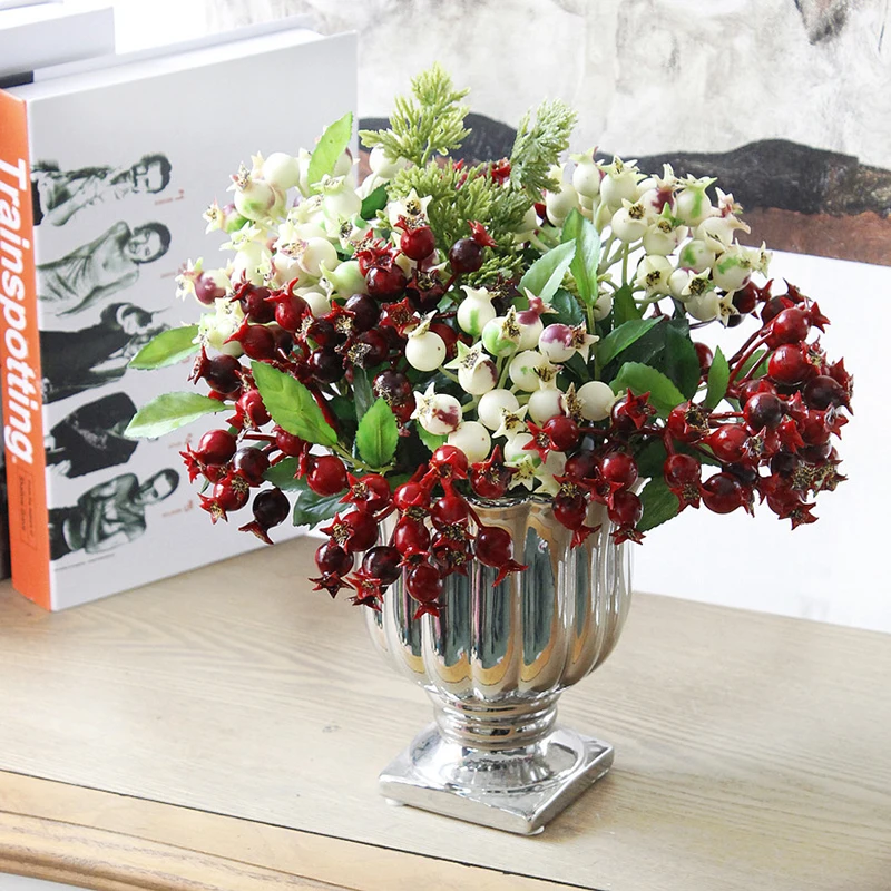 Simulation Plants Christmas Fruit Pomegranate Home Decoration DIY Floral Accessories Holiday Party Desktop Flower Arrangement
Simulation Plants Christmas Fruit Pomegranate Home Decoration DIY Floral Accessories Holiday Party Desktop Flower Arrangement