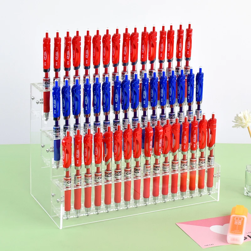Pen Holder Stationery Store Display Stand Multi-Layer Ladder Acrylic Jack Table Ballpoint Pen Organizer School Office Supplies
Pen Holder Stationery Store Display Stand Multi-Layer Ladder Acrylic Jack Table Ballpoint Pen Organizer School Office Supplies