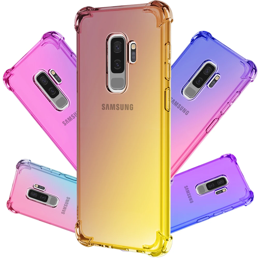 Galaxy S8 S9 Plus S7 Edge S7 Case Clear Cute Gradient Shockproof Bumper Protective Cell Case for Women Girls Flexible Slim Cover
Galaxy S8 S9 Plus S7 Edge S7 Case Clear Cute Gradient Shockproof Bumper Protective Cell Case for Women Girls Flexible Slim Cover