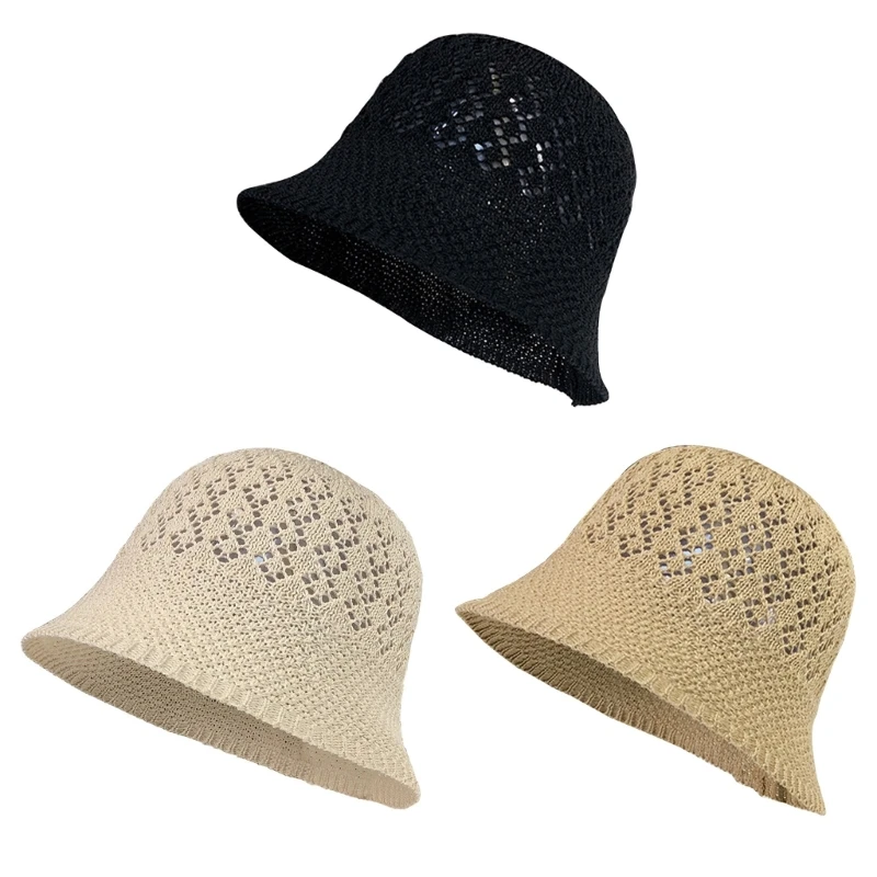 Hollowed Hat Fashionable Accessory Beach Vacation Summer Bucket Hat for Women Travel Protections Fisherman Hat
Hollowed Hat Fashionable Accessory Beach Vacation Summer Bucket Hat for Women Travel Protections Fisherman Hat