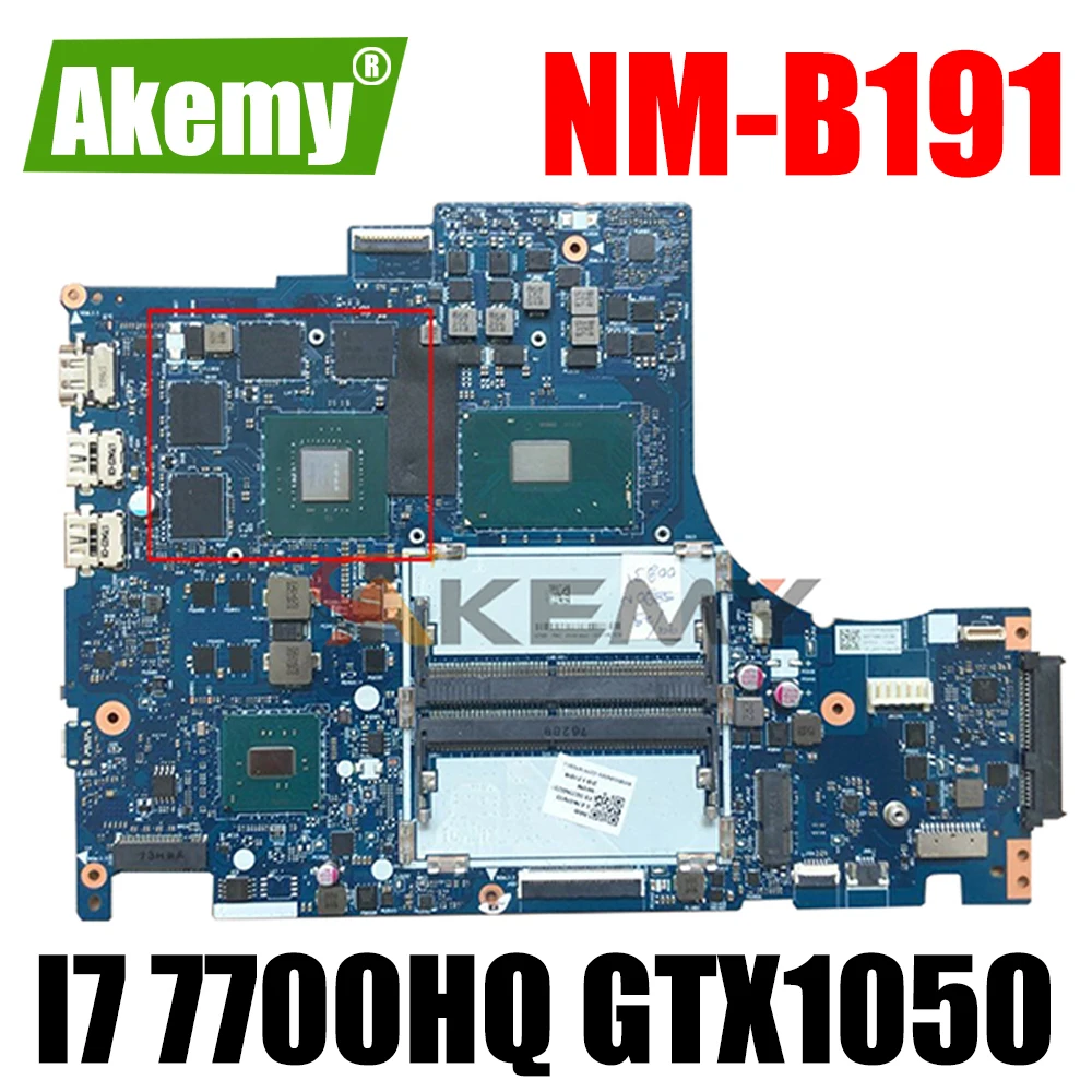 Akemy DY512 NM-B191 Is Suitable For Lenovo Y520-15IKBN Notebook Motherboard CPU I7 7700HQ GTX1050 DDR4 100% Test Work
Akemy DY512 NM-B191 Is Suitable For Lenovo Y520-15IKBN Notebook Motherboard CPU I7 7700HQ GTX1050 DDR4 100% Test Work