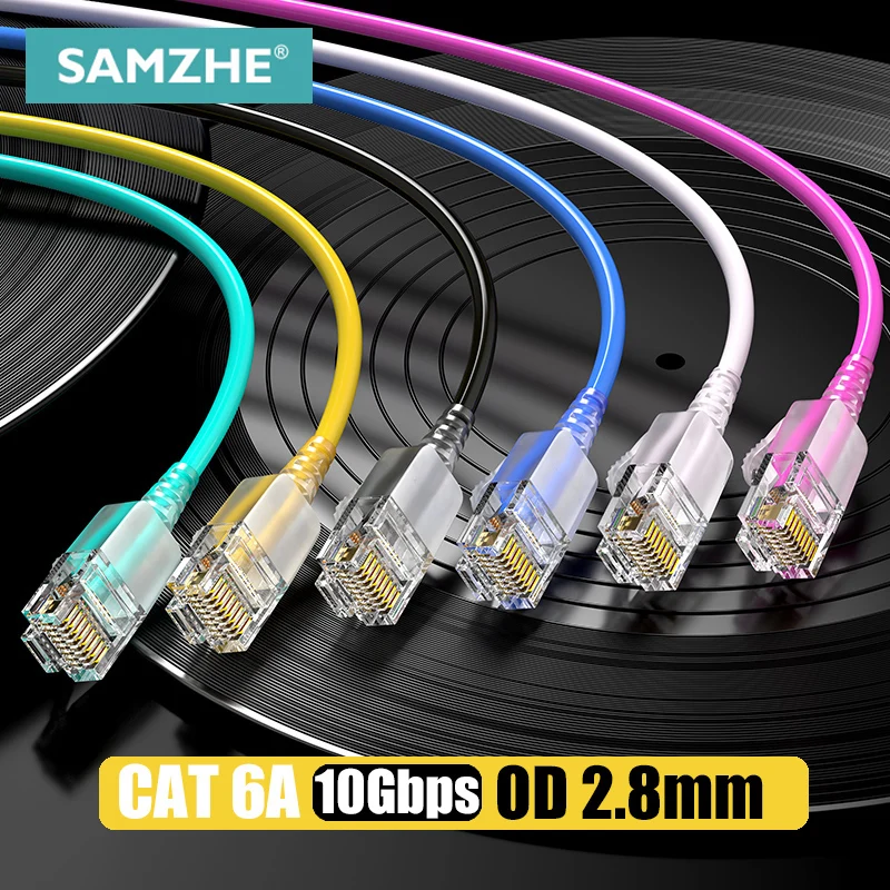 2137GS NO.2Samzhe Cat6 Ethernet-кабель Kat 6A 10 Гбит/с сетевой кабель Slanke Lan-кабель для маршрутизатора RJ45 ноутбук ТВ-приставка сетевой кабель
2137GS NO.2Samzhe Cat6 Ethernet-кабель Kat 6A 10 Гбит/с сетевой кабель Slanke Lan-кабель для маршрутизатора RJ45 ноутбук ТВ-приставка сетевой кабель