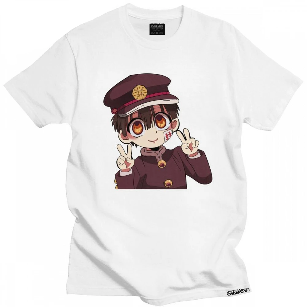 Funny Toilet-Bound Hanako-Kun T-shirt Men Short-Sleeve Jibaku Shounen T Shirt Yugi Tsukasa Amane Tee Cotton Regular Fit Tops
Funny Toilet-Bound Hanako-Kun T-shirt Men Short-Sleeve Jibaku Shounen T Shirt Yugi Tsukasa Amane Tee Cotton Regular Fit Tops