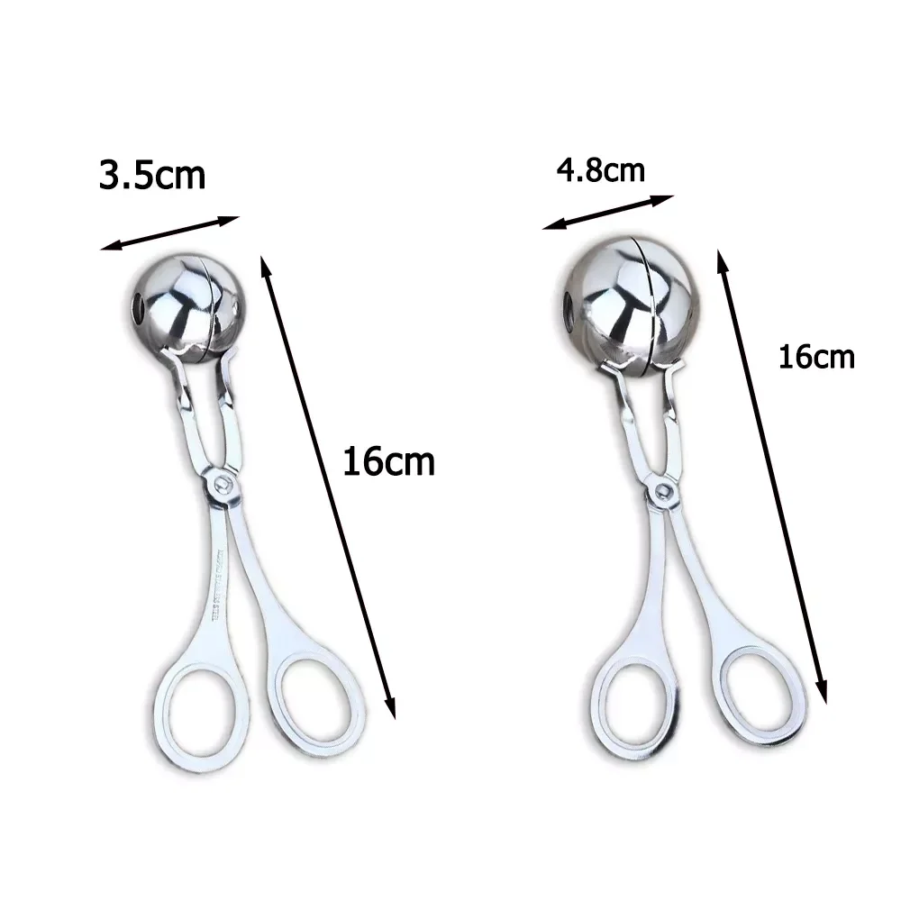 Maker Tool Clip Newbie Non Stick Stuffed Meat Ball Spoon Shaper Cooking Scoop Stainless Steel Kitchen Accessories
Maker Tool Clip Newbie Non Stick Stuffed Meat Ball Spoon Shaper Cooking Scoop Stainless Steel Kitchen Accessories