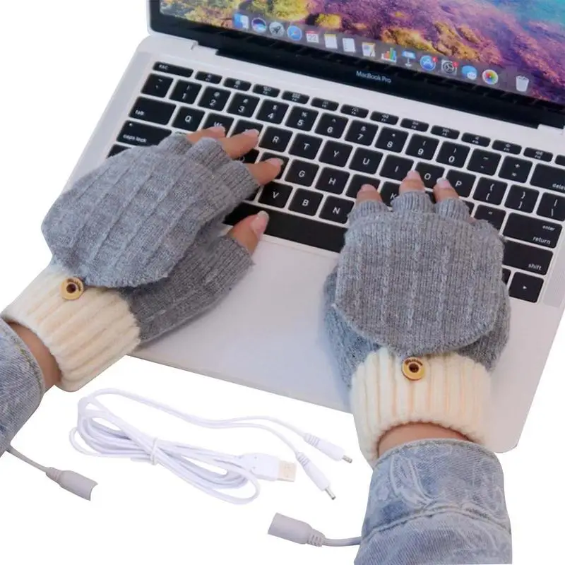 Перчатки с подогревом рук, двухсторонние моющиеся теплые митенки с USB, для ноутбука, без пальцев, трикотажные
Перчатки с подогревом рук, двухсторонние моющиеся теплые митенки с USB, для ноутбука, без пальцев, трикотажные