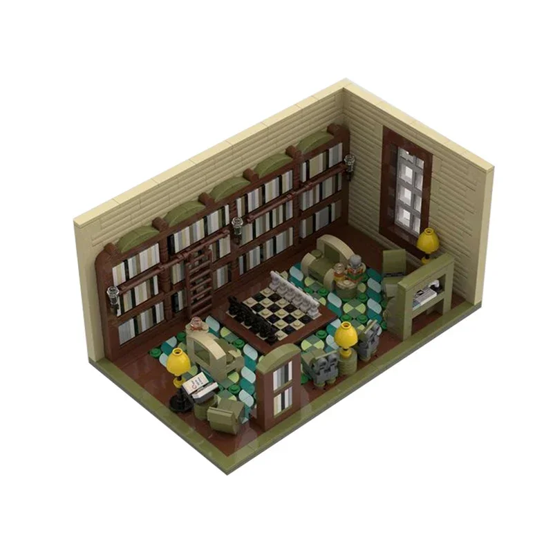 Мини-конструктор MOC, сборка японской уличной библиотеки, игрушки, подарок на день рождения для детей
Мини-конструктор MOC, сборка японской уличной библиотеки, игрушки, подарок на день рождения для детей