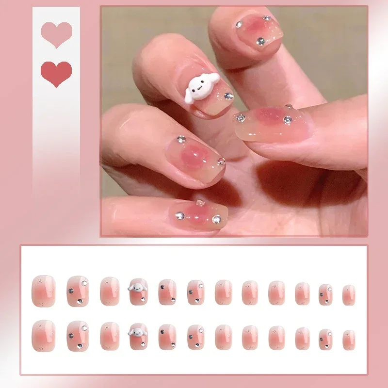 Anime Sanrio Kawaii Cinnamoroll Fake Nails New Cartoon Cute Removable Relief 3D Nail Decorations Girl Fake Nails Birthday Gift
Anime Sanrio Kawaii Cinnamoroll Fake Nails New Cartoon Cute Removable Relief 3D Nail Decorations Girl Fake Nails Birthday Gift