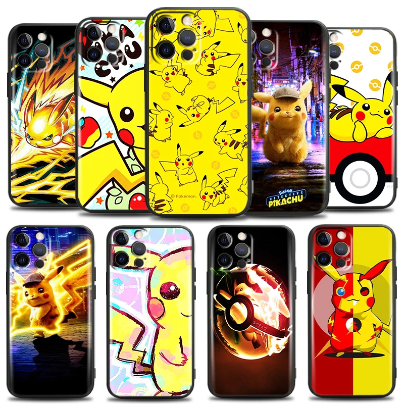 Anime Pokemon Pikachu For Apple iPhone 13 12 11 Pro Mini X XR XS Max SE 6 6S 7 8 Plus Phone Case Carcasa Black Soft
Anime Pokemon Pikachu For Apple iPhone 13 12 11 Pro Mini X XR XS Max SE 6 6S 7 8 Plus Phone Case Carcasa Black Soft
