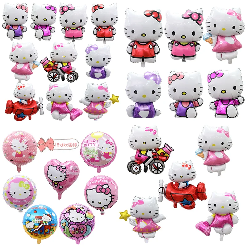 Sanrios Hello Kitty Aluminum Film Balloon Children Girl First Birthday Party Anime Cartoon Kawaii Y2k Background Decoration Gift
Sanrios Hello Kitty Aluminum Film Balloon Children Girl First Birthday Party Anime Cartoon Kawaii Y2k Background Decoration Gift