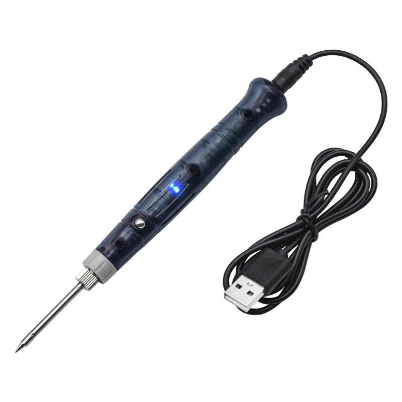 

Электрический паяльник, простой в применении, Мини профессиональный электронный паяльник с питанием от USB, портативная ручка 8 Вт