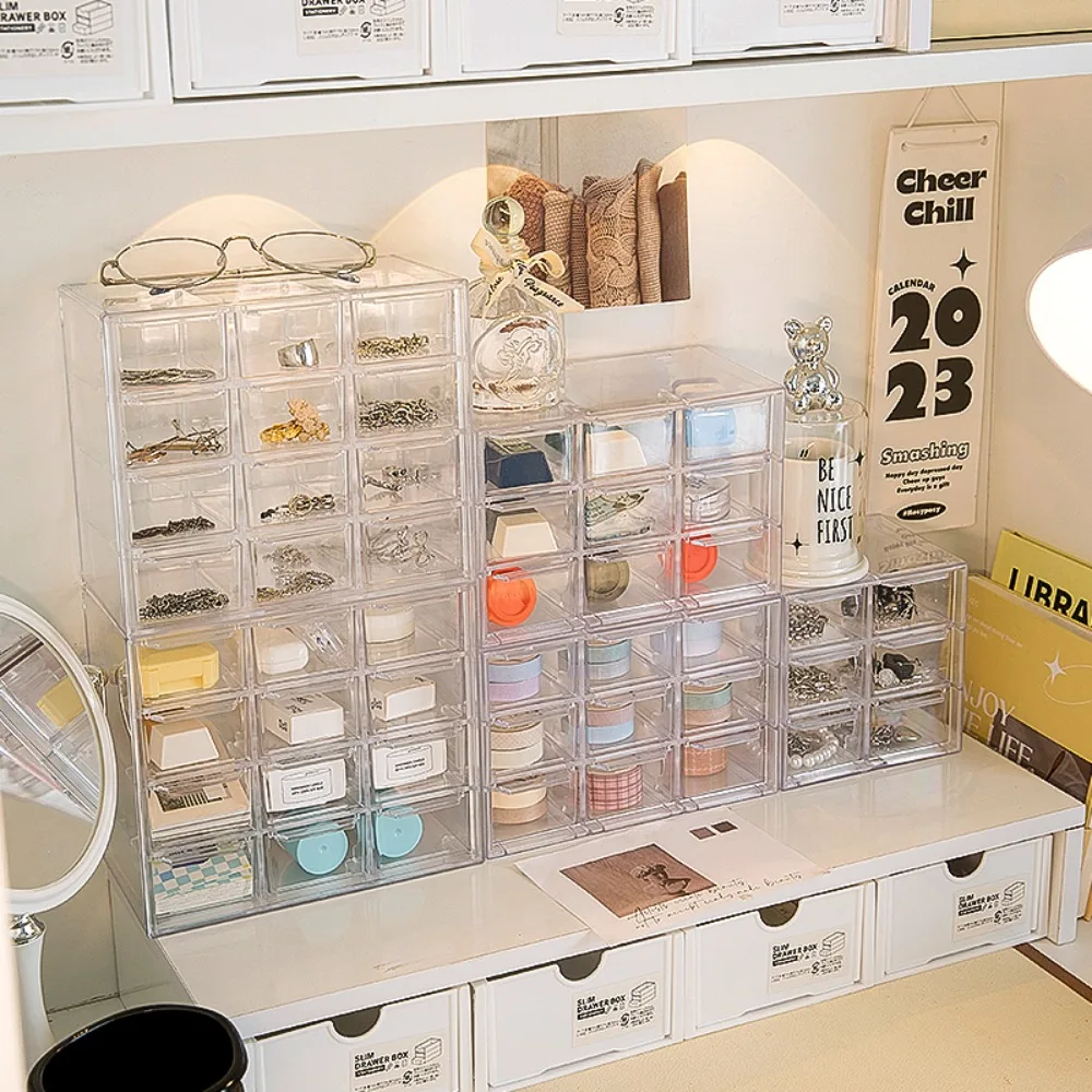 Clear Earring Storage Box Organizers Acrylic Jewelry Storage Holder Multifunctional Storage Box with Drawer Organizing Cabinets
Clear Earring Storage Box Organizers Acrylic Jewelry Storage Holder Multifunctional Storage Box with Drawer Organizing Cabinets
