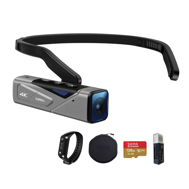 Video Camera 4K FOR Blogger Ordro EP7 Head Wearable Vlog Cameras WiFi FPV Digital Camcorder with Remote and 128GB SD Memory Card
Video Camera 4K FOR Blogger Ordro EP7 Head Wearable Vlog Cameras WiFi FPV Digital Camcorder with Remote and 128GB SD Memory Card
