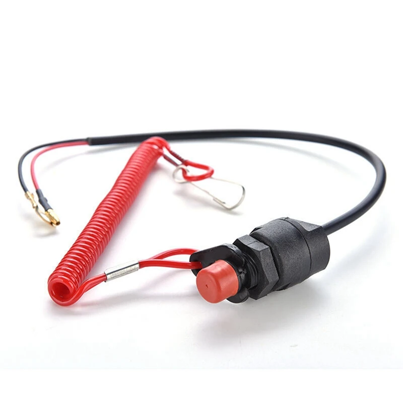 Boat Outboard Engine Motor Kill Stop Switch Safety Tether Lanyard Motorcycle Accessories Motorcycle Switches Durable
Boat Outboard Engine Motor Kill Stop Switch Safety Tether Lanyard Motorcycle Accessories Motorcycle Switches Durable