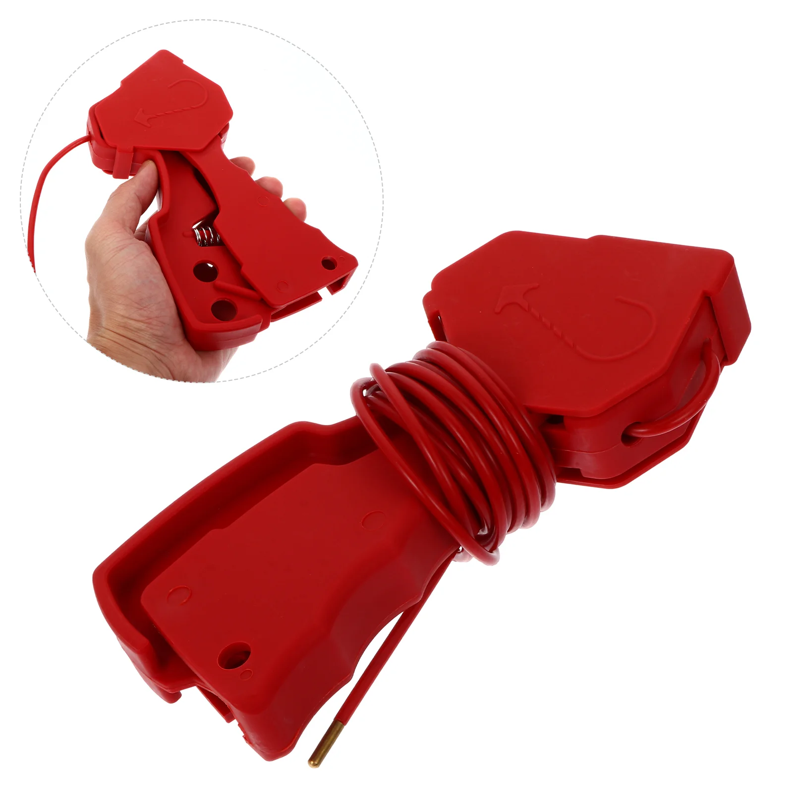 1pc Industrial Checking Cable Lock Convenient Reliable Equipment Checking Lock Industrial Equipment Cable Lock
1pc Industrial Checking Cable Lock Convenient Reliable Equipment Checking Lock Industrial Equipment Cable Lock