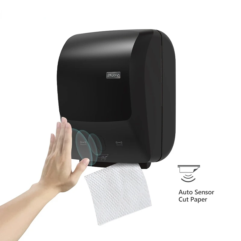 Wall Mounted Bathroom kitchen Accessories automatic sensor touchless electric ABS plastic auto cut paper towel dispenser
Wall Mounted Bathroom kitchen Accessories automatic sensor touchless electric ABS plastic auto cut paper towel dispenser