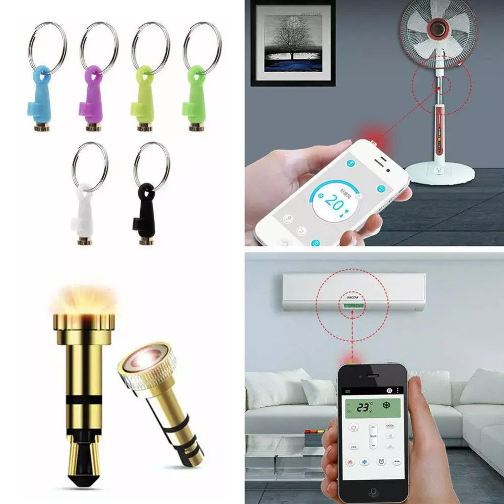 Smart IR Home TV BOX DVD Fan Remote Control Infrared Mobile Universal Switch Air Conditioner Mini Wireless 3.5mm For IPhone
Smart IR Home TV BOX DVD Fan Remote Control Infrared Mobile Universal Switch Air Conditioner Mini Wireless 3.5mm For IPhone