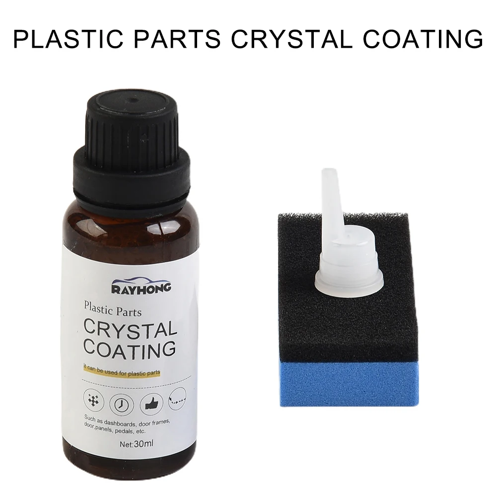 Plastics Parts Crystal Coating 1 Set 30ml Brand New Disperse Rain For Instrument Panels Sponge Car Refresher Agent
Plastics Parts Crystal Coating 1 Set 30ml Brand New Disperse Rain For Instrument Panels Sponge Car Refresher Agent