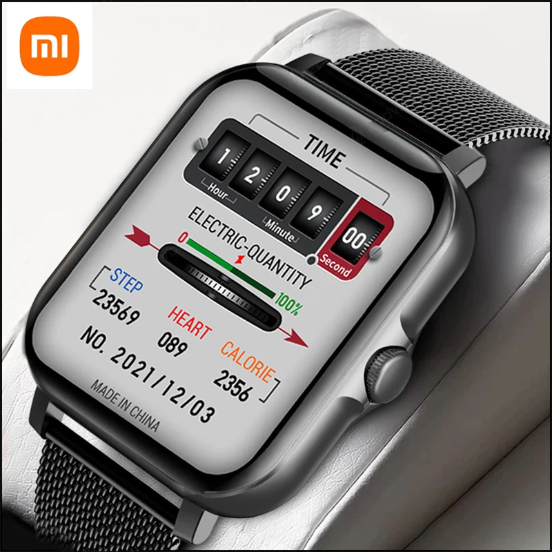 Xiaomi New Bluetooth Answer Call Smart Watch Men Full Touch Dial Call Fitness Tracker Ip67 Waterproof Smartwatch Men Women +box
Xiaomi New Bluetooth Answer Call Smart Watch Men Full Touch Dial Call Fitness Tracker Ip67 Waterproof Smartwatch Men Women +box