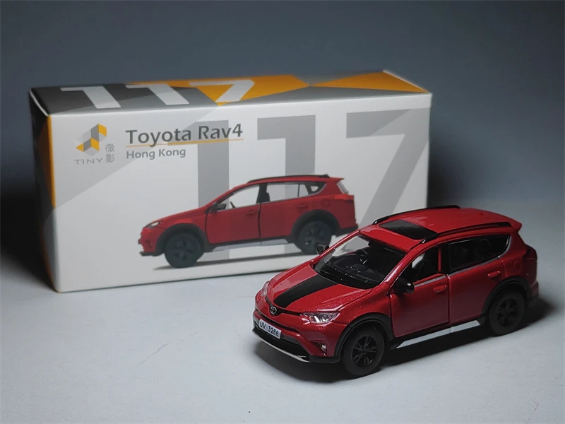 Крошечная коллекция автомобилей 1/64 117 Rav4 Ограниченная серия литых под давлением в Гонконге
Крошечная коллекция автомобилей 1/64 117 Rav4 Ограниченная серия литых под давлением в Гонконге