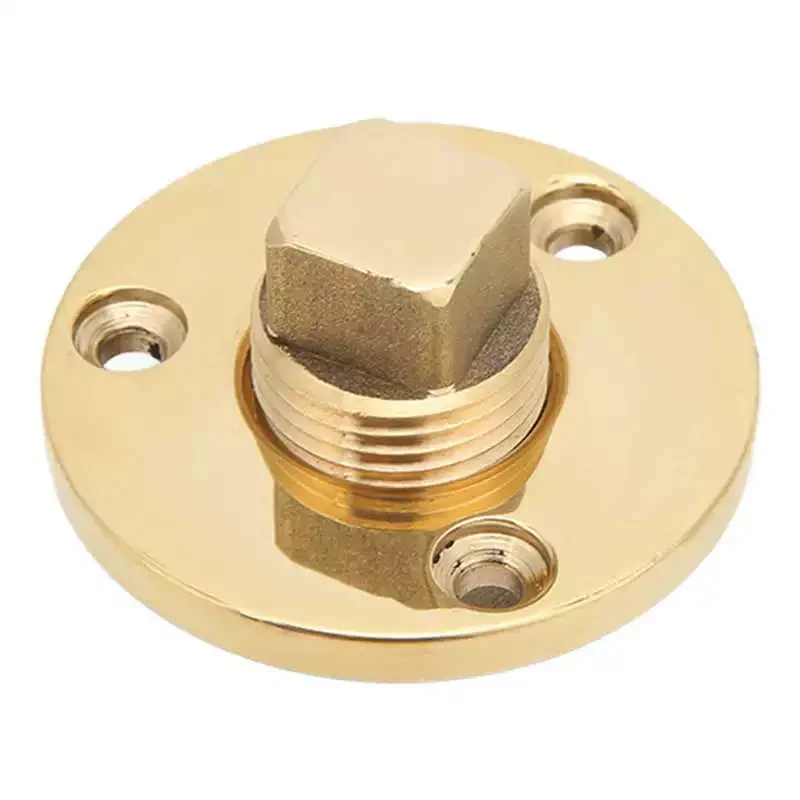 Boat Drain Bung Kit Bronze Marine Drain Plug Kit Mirror Polished for Fish Wells Ice Chests
Boat Drain Bung Kit Bronze Marine Drain Plug Kit Mirror Polished for Fish Wells Ice Chests