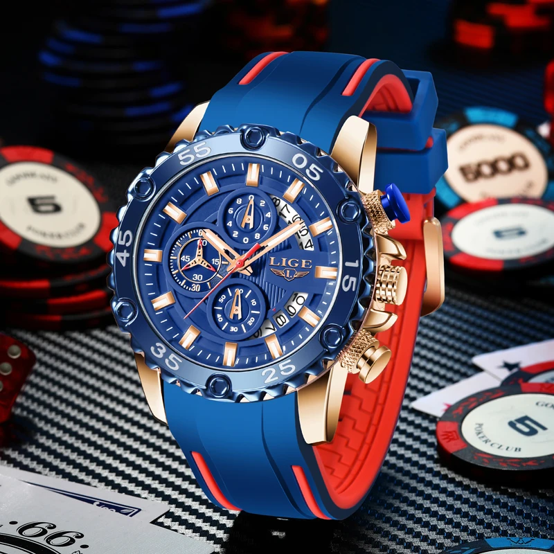 Relogios Masculinos Watches Genuine Original Brand LIGE Military Watch for Men Sport Quartz Wristwatches Waterproof Chronograph
Relogios Masculinos Watches Genuine Original Brand LIGE Military Watch for Men Sport Quartz Wristwatches Waterproof Chronograph