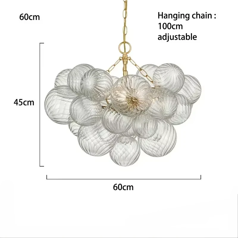 Люстра Winfordo Bubble стеклянная LED 90-260В
Люстра Winfordo Bubble стеклянная LED 90-260В