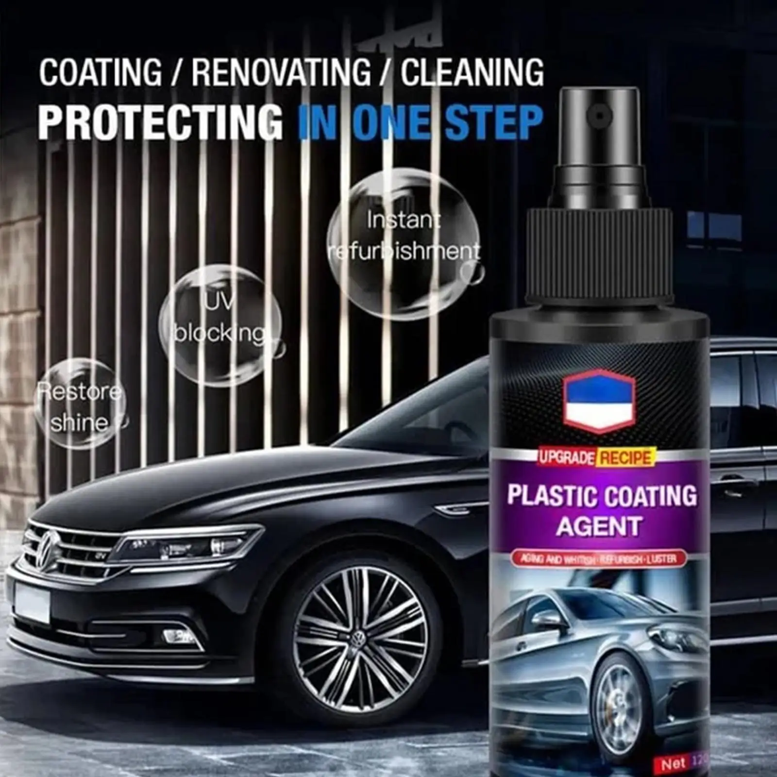 Car Interior Restorer Quick Coating Spray 120ml Plastic Cleaner Agent Refurbishing Car Interior Seat Parts Leather Polish A I0R5
Car Interior Restorer Quick Coating Spray 120ml Plastic Cleaner Agent Refurbishing Car Interior Seat Parts Leather Polish A I0R5