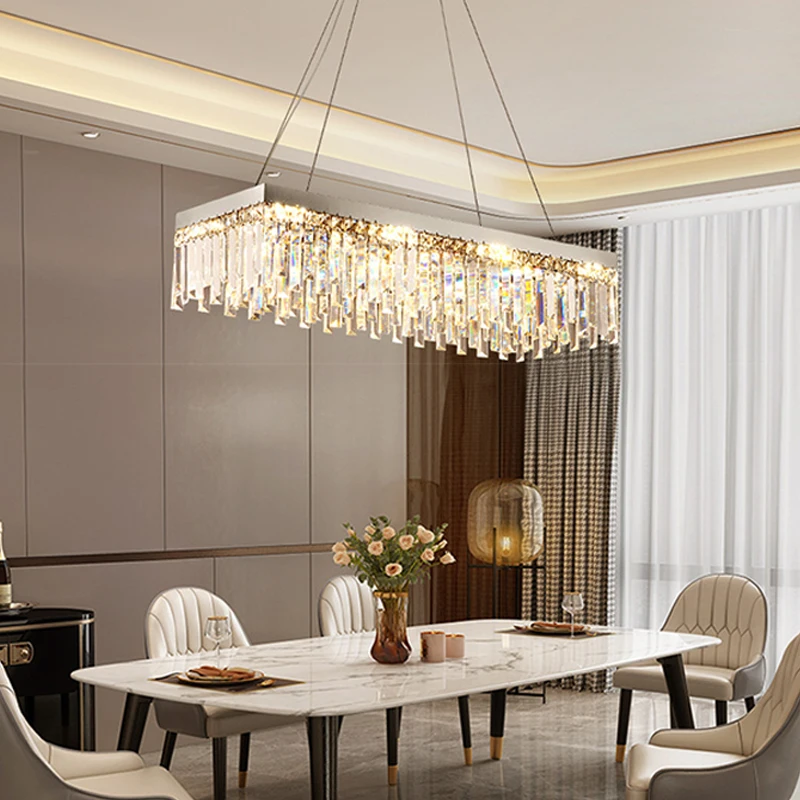 Luxury Crystal Ceiling Chandeliers 2022 New Lustres Gold Chrome Hanging Lamps for Ceiling LED Light Home Lamps for Dining Table
Luxury Crystal Ceiling Chandeliers 2022 New Lustres Gold Chrome Hanging Lamps for Ceiling LED Light Home Lamps for Dining Table