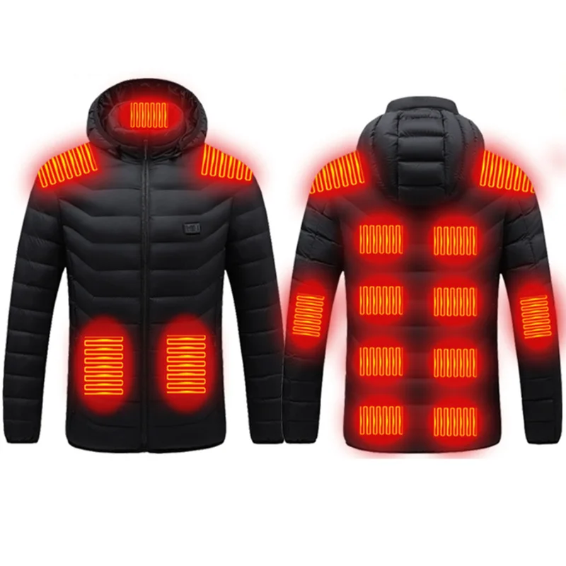 15 Areas USB Electric Heating ded Vest Smart Heated Vest Jackets Winter Thermostatic Thermal Warmer Jacket Outdoor
15 Areas USB Electric Heating ded Vest Smart Heated Vest Jackets Winter Thermostatic Thermal Warmer Jacket Outdoor