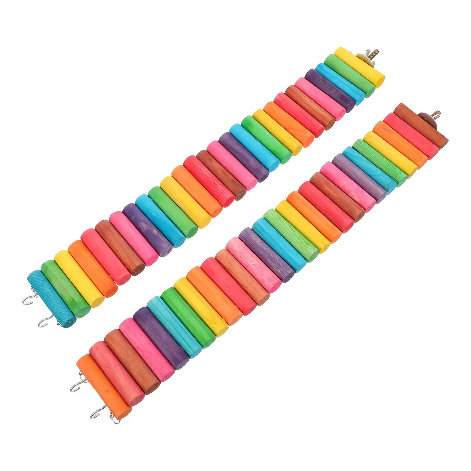 2Pcs Interesting Hamster Bridges Multi-function Hamster Swings Wooden Hamster Ladders
2Pcs Interesting Hamster Bridges Multi-function Hamster Swings Wooden Hamster Ladders