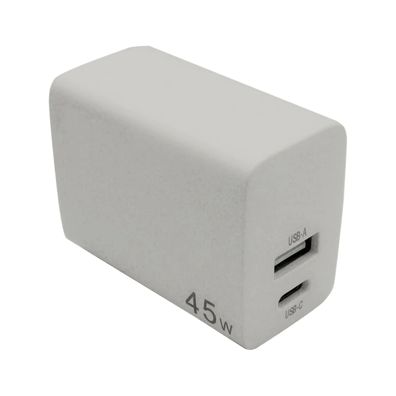 45W Quick Wall Charger Easy to Charge Smartphone with Type-C+USB Safe to Use Phone Charger Power Adapter Charging Cube E8BE
45W Quick Wall Charger Easy to Charge Smartphone with Type-C+USB Safe to Use Phone Charger Power Adapter Charging Cube E8BE