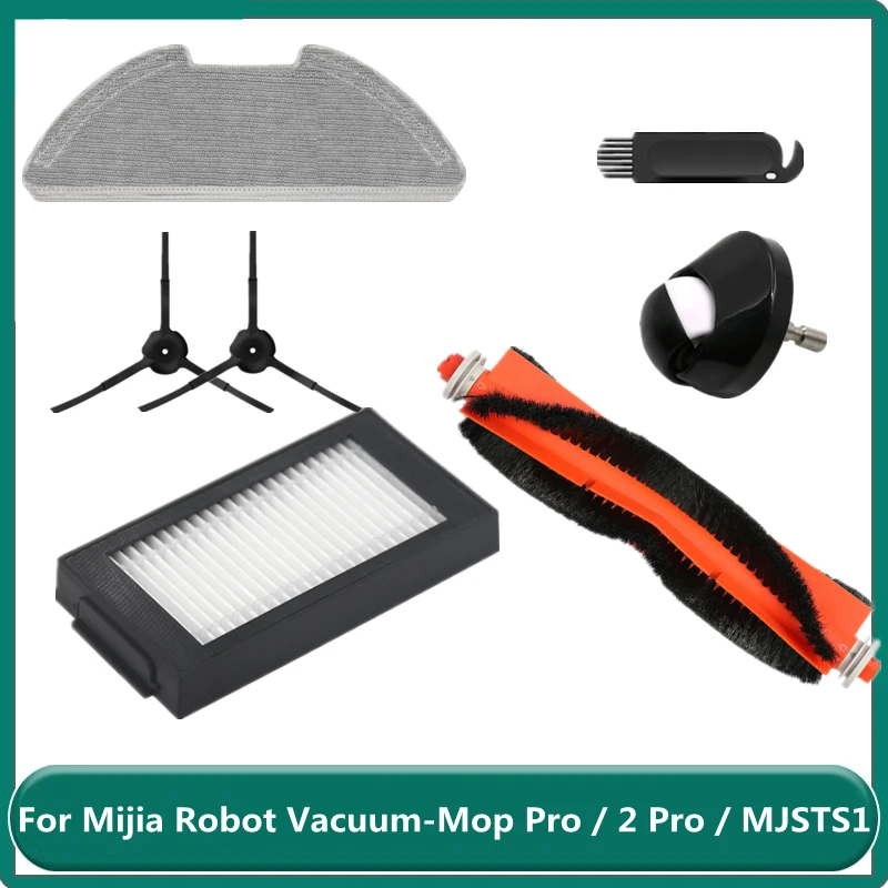 For XiaoMi Mijia Robot Vacuum-Mop Pro / 2 Pro / MJSTS1 Robot Vacuum Cleaner Main Brush Side Brush Hepa Filter Mop Cloths Parts
For XiaoMi Mijia Robot Vacuum-Mop Pro / 2 Pro / MJSTS1 Robot Vacuum Cleaner Main Brush Side Brush Hepa Filter Mop Cloths Parts