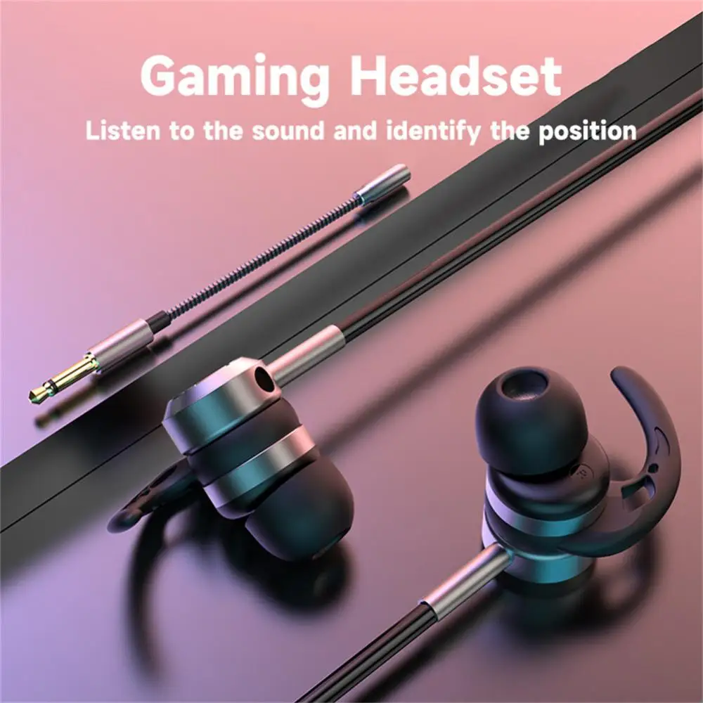 Wired Earphones Mic Headphones L Jack Game Headset Hifi Bass Stereo Double Microphone Magnetic Gamer Wired Earphones Headphones
Wired Earphones Mic Headphones L Jack Game Headset Hifi Bass Stereo Double Microphone Magnetic Gamer Wired Earphones Headphones