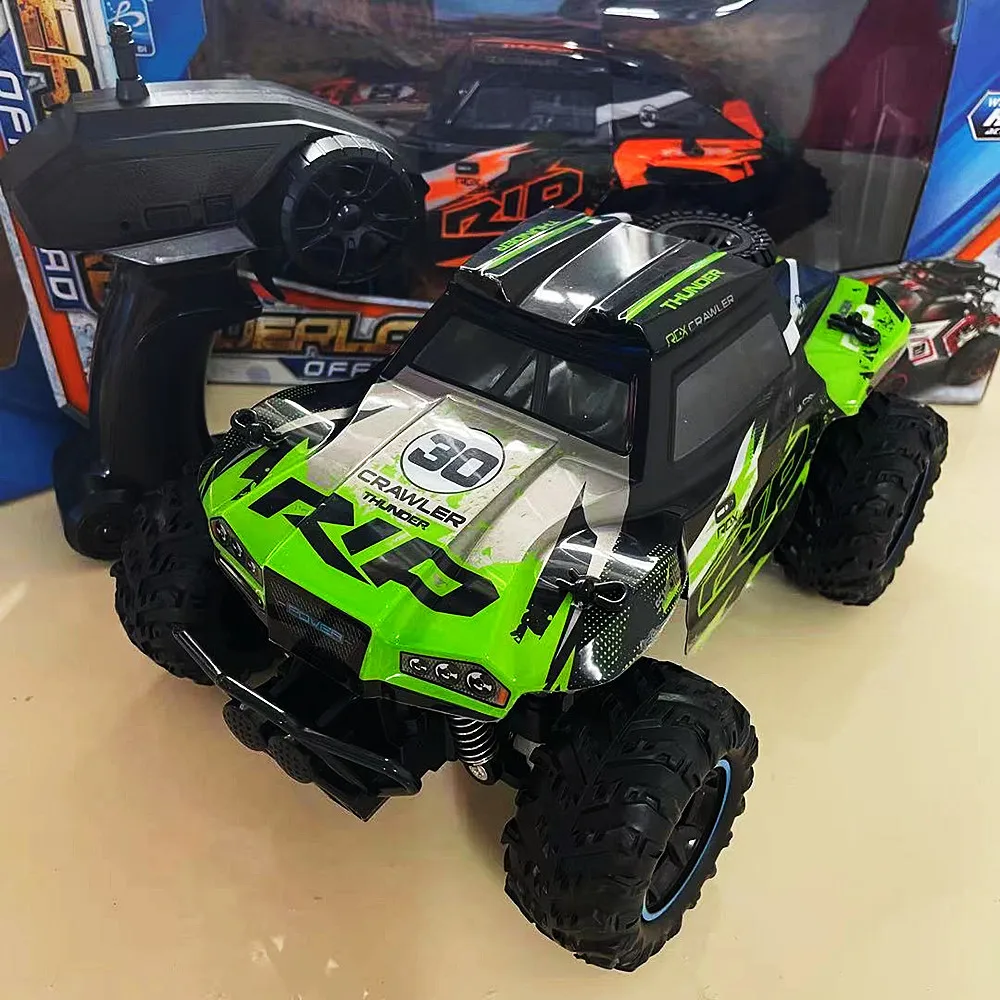 RC Car 1:18 4WD RC Racing Drift Car 30KM/H All-terrain Off-road Steering Gear Alloy Frame Remote Controlled Buggy Model for Kids
RC Car 1:18 4WD RC Racing Drift Car 30KM/H All-terrain Off-road Steering Gear Alloy Frame Remote Controlled Buggy Model for Kids