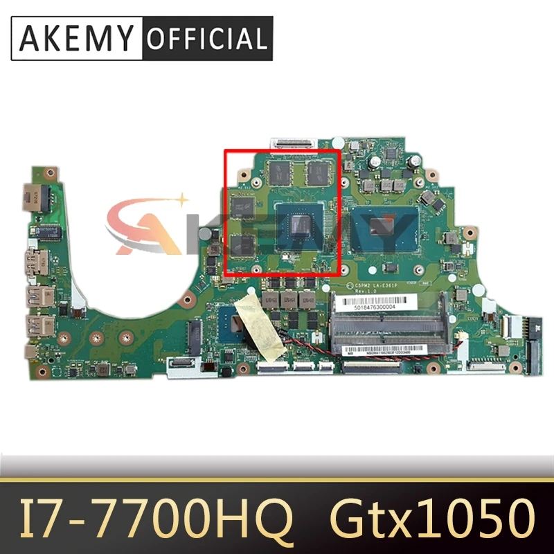 Для материнской платы для ACER Aspire I7- 7700HQ VX5-591G GPU LA-E361P GTX1050 для Gtx1050/100% тестовая Рабочая материнская плата
Для материнской платы для ACER Aspire I7- 7700HQ VX5-591G GPU LA-E361P GTX1050 для Gtx1050/100% тестовая Рабочая материнская плата