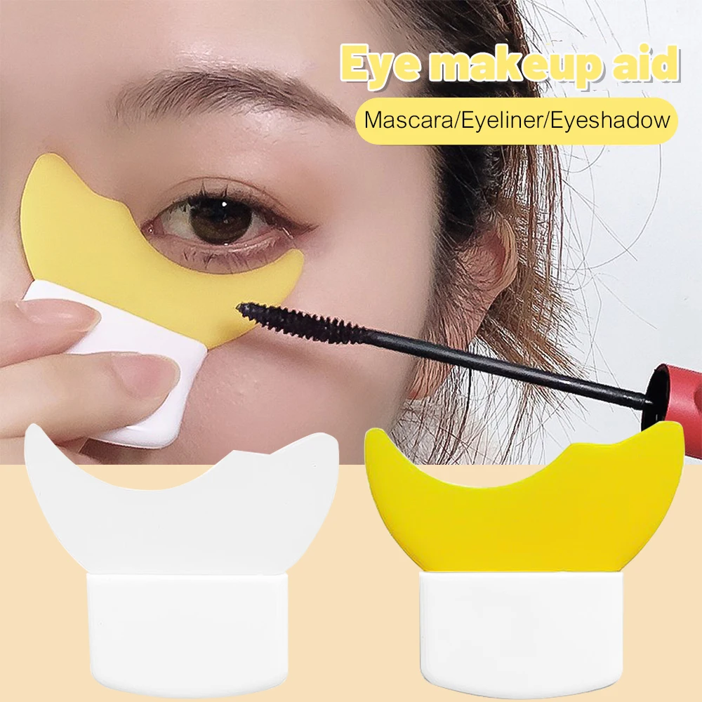 Eye Makeup Auxiliary Tool Multifunction Reusable Prevent Residue Eye Makeup For Mascara Eyeliner Eyeshadow Silicone Aid Tools
Eye Makeup Auxiliary Tool Multifunction Reusable Prevent Residue Eye Makeup For Mascara Eyeliner Eyeshadow Silicone Aid Tools